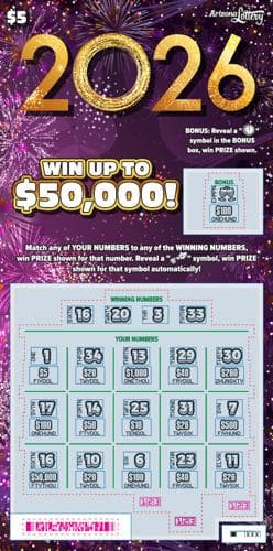 2026 scratch-off ticket