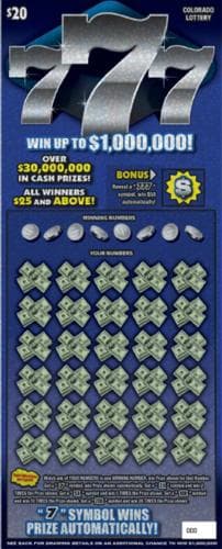 777 scratch-off ticket