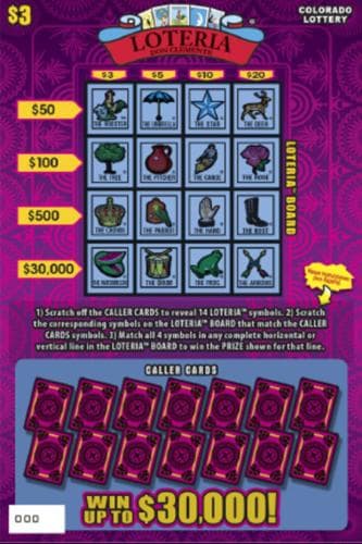 Loteria™ scratch-off ticket