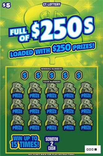 Full of $250s scratch-off ticket