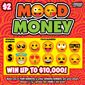 Mood Money scratch-off ticket