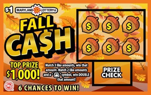 CA$H scratch-off ticket