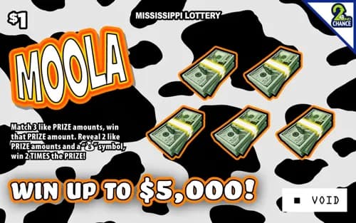 Moola scratch-off ticket