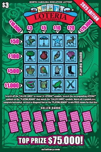 LOTERIA® scratch-off ticket