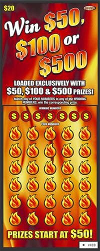 Win $50, $100 or $500 scratch-off ticket
