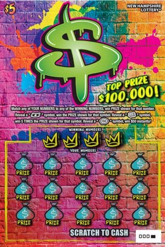 $ (Money) scratch-off ticket