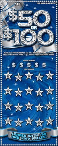 $50 or $100 scratch-off ticket