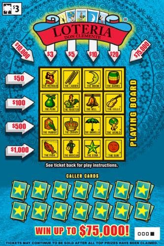 LOTERIA™ scratch-off ticket