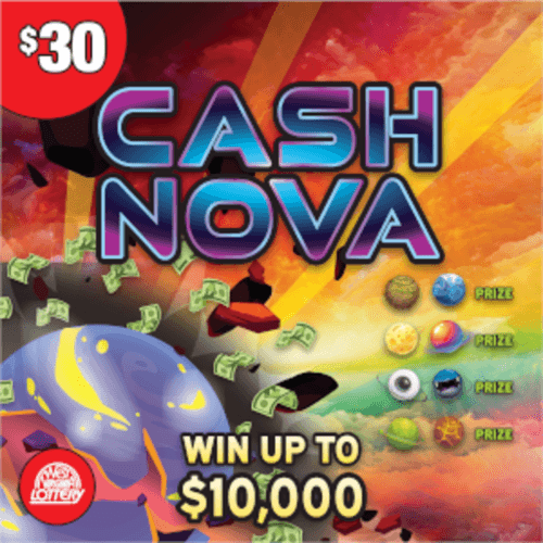 PIECES-NOVA-WAVE-FORTUNE scratch-off ticket
